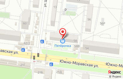Магазин Садовод в Воронеже на карте