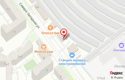 Амбер на улице Северо-Западная на карте