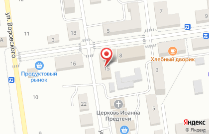 Аптека Калина фарм на улице Матросова на карте