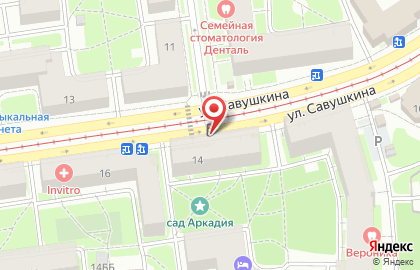 Салон ортопедических товаров и товаров для здоровья Кладовая здоровья на метро Чёрная речка на карте