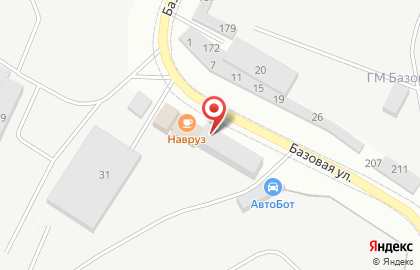Кафе Центр Плова на Базовой улице на карте