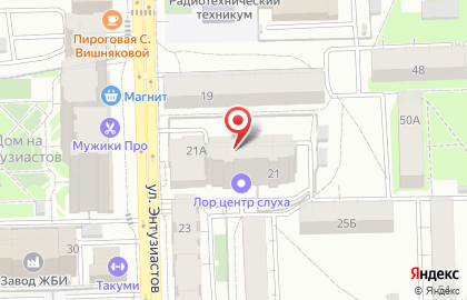 ООО Ема на улице Энтузиастов на карте