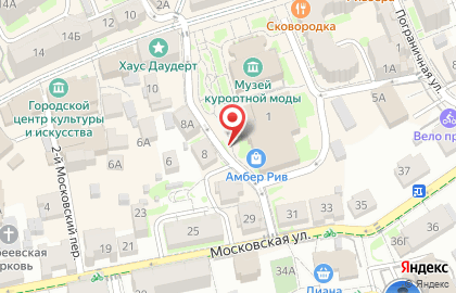 XXX в Зеленоградске на карте