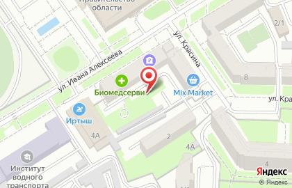Аптека.ру на улице Ивана Алексеева на карте