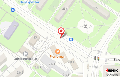 Системы ОПС на Болотниковской улице на карте