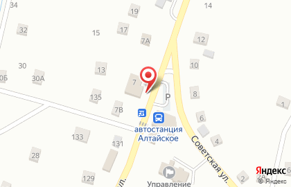 Магазин Универсал на Советской улице на карте
