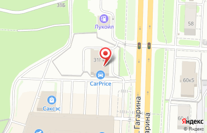 Торговая компания ЭТМ на проспекте Гагарина на карте