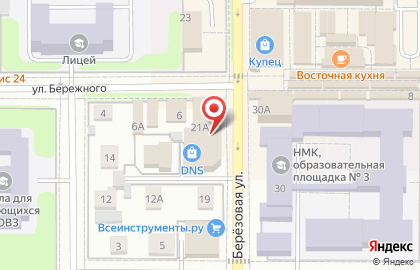 Салон Еврочехол на Берёзовой улице на карте