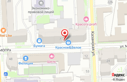 Фабрика индивидуальной мебели Veroom в Кирове на карте