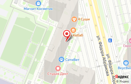 Северная долина, ООО Главстрой СПб на улице Николая Рубцова на карте
