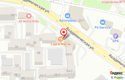Granat на Академической улице на карте