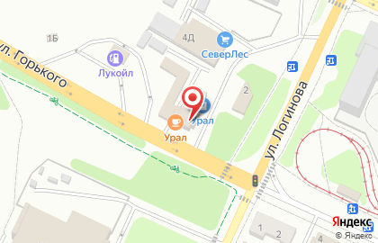 Магазин автозапчастей для иномарок Сакура на улице Горького на карте