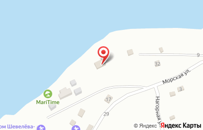 Гостиница Морской бриз на карте