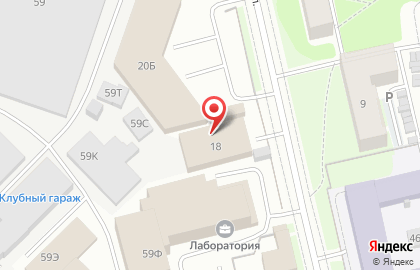 Шиномонтажная мастерская ФормулаШин на Лабораторной улице на карте