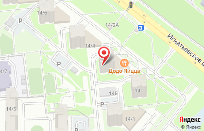 Полиграфская на карте