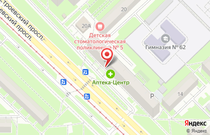 Федеральная сеть магазинов медицинской техники и товаров для красоты и здоровья Экомедика на Кузнецкстроевском проспекте на карте