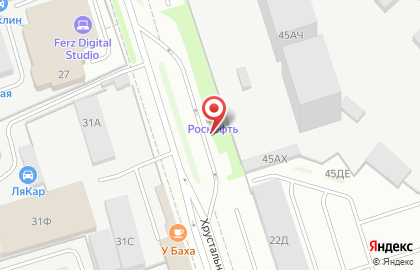 Роснефть на метро Елизаровская на карте