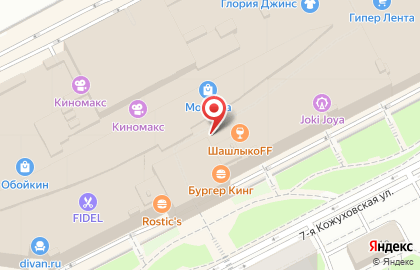 Кофейня фиксированных цен Cofix на 7-й Кожуховской улице на карте