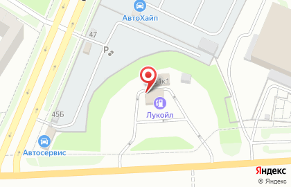 Заправочная станция Лукойл-уралнефтепродукт на Камбарской улице на карте