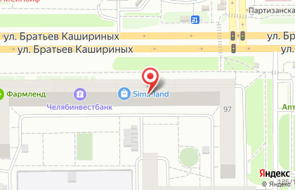 Магазин разливного пива Златич на улице Братьев Кашириных на карте
