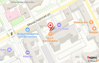 Ресторан AurA Kitchen & Bar на карте