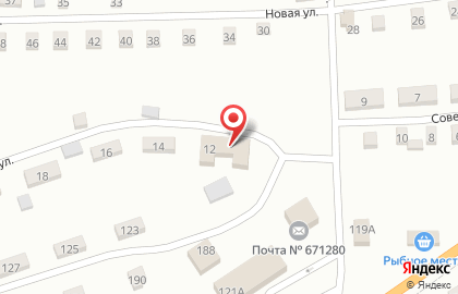 Отделение полиции отдела МВД России по Прибайкальскому району на карте