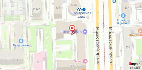 Клиника Дезир на Московском проспекте на карте