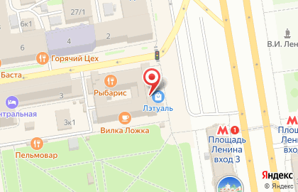 Ресторан Avocado Queen Novosibirsk на Красном проспекте на карте