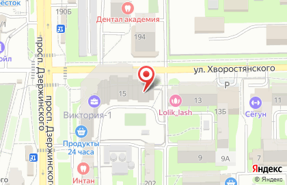 Мебельный салон Дива-Мебель на улице Хворостянского на карте