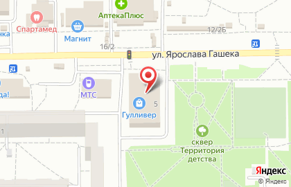 Магазин игрушек и детских товаров Каруселька в Ленинском округе на карте