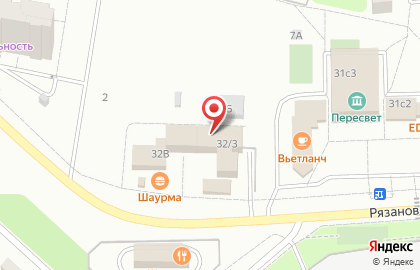 Магазин одежды на ул. Знамя Октября пос, 32 на карте