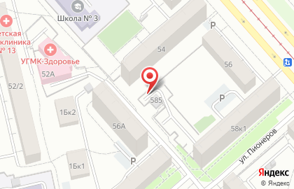 Автомат по продаже воды Vodorobot в Кировском районе на карте