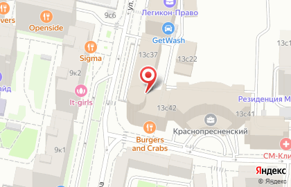 ООО Эдельвейс на 2-й Звенигородской улице на карте