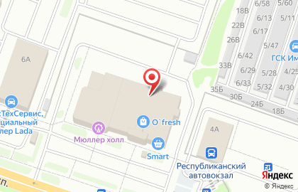 O'fresh на карте