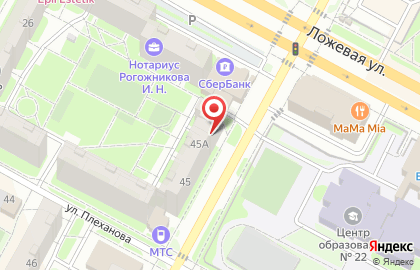 Спортивная секция Тульская областная федерация Тайского бокса в Пролетарском районе на карте