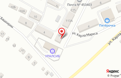 Стоматологическая клиника Улыбка на улице Карла Маркса на карте