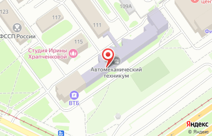 Банкомат АКБ Союз на проспекте Ленина, 111 на карте