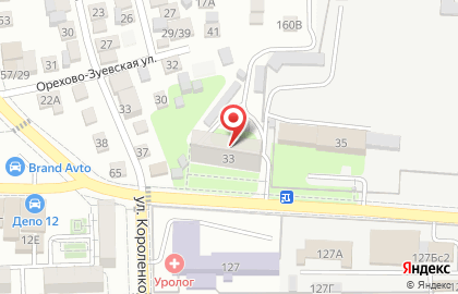 Пункт набора граждан на военную службу по контракту на карте