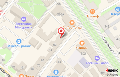 ГУМ в Тамбове на карте