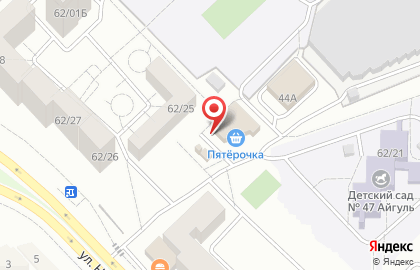 Дискаунтер Пятёрочка на улице Нариманова на карте