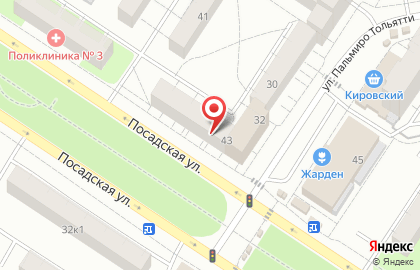 Молочное место в Верх-Исетском районе на карте