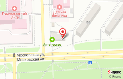 Специализированный магазин детского питания Алена на Московской улице на карте