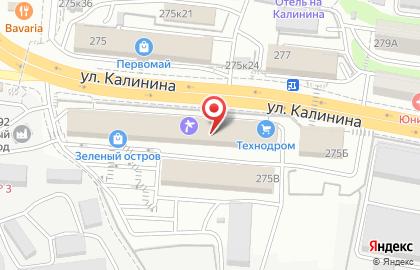 Фабрика матрасов и кроватей Сарма в Первомайском районе на карте
