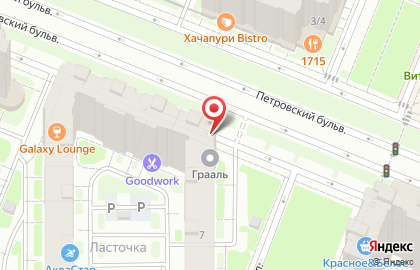 Продуктовый магазин Mak market на карте