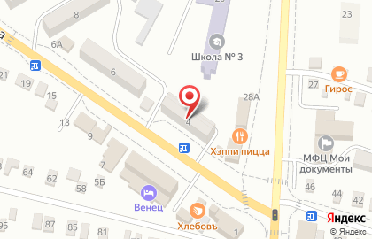 Фирменный магазин Агрокомплекс Выселковский на улице Короткова на карте