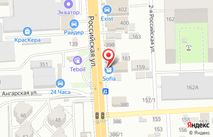 Торговая фирма Метис на Российской улице на карте
