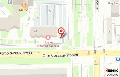 Страховое агентство Сканполис на Октябрьском проспекте на карте