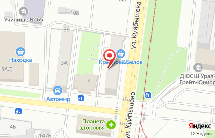 Югория Авто в Свердловском районе на карте