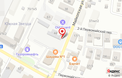 Торгово-производственная компания на Майкопской улице на карте