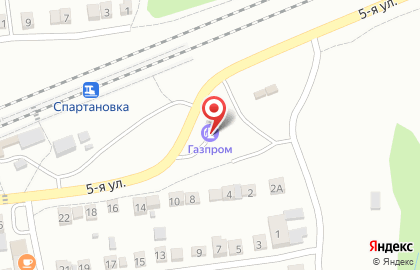СТО Газпром в Тракторозаводском районе на карте